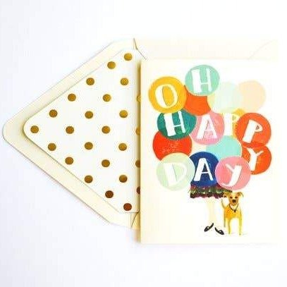 Oh Happy Day Greeting Card - DIGS