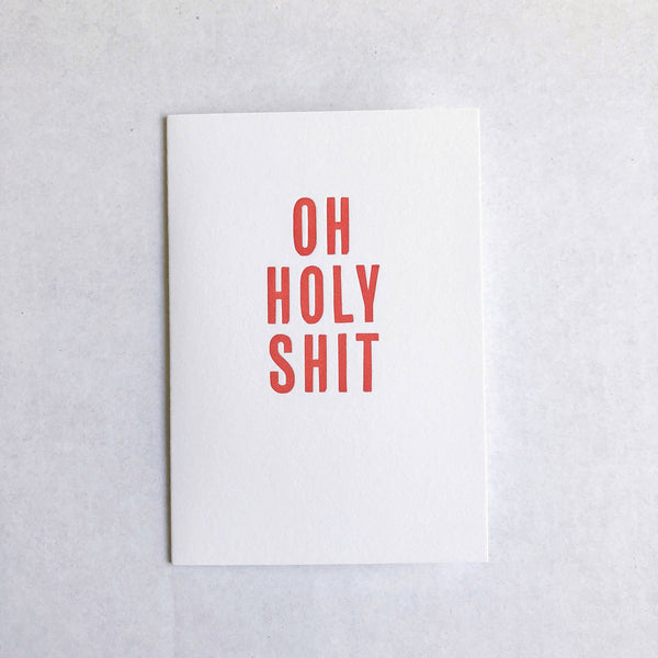 Oh Holy Shit Card - DIGS