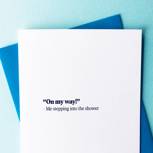 On My Way Card - DIGS