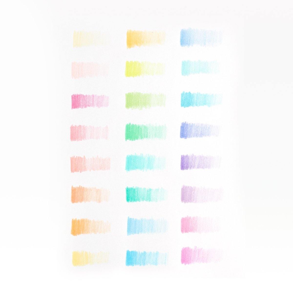 Pastel Hues Colored Pencils - DIGS