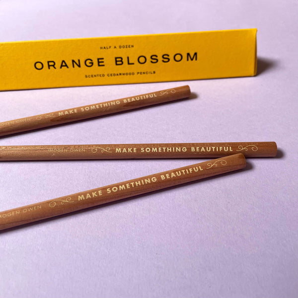 Orange Blossom Scented Pencils - DIGS