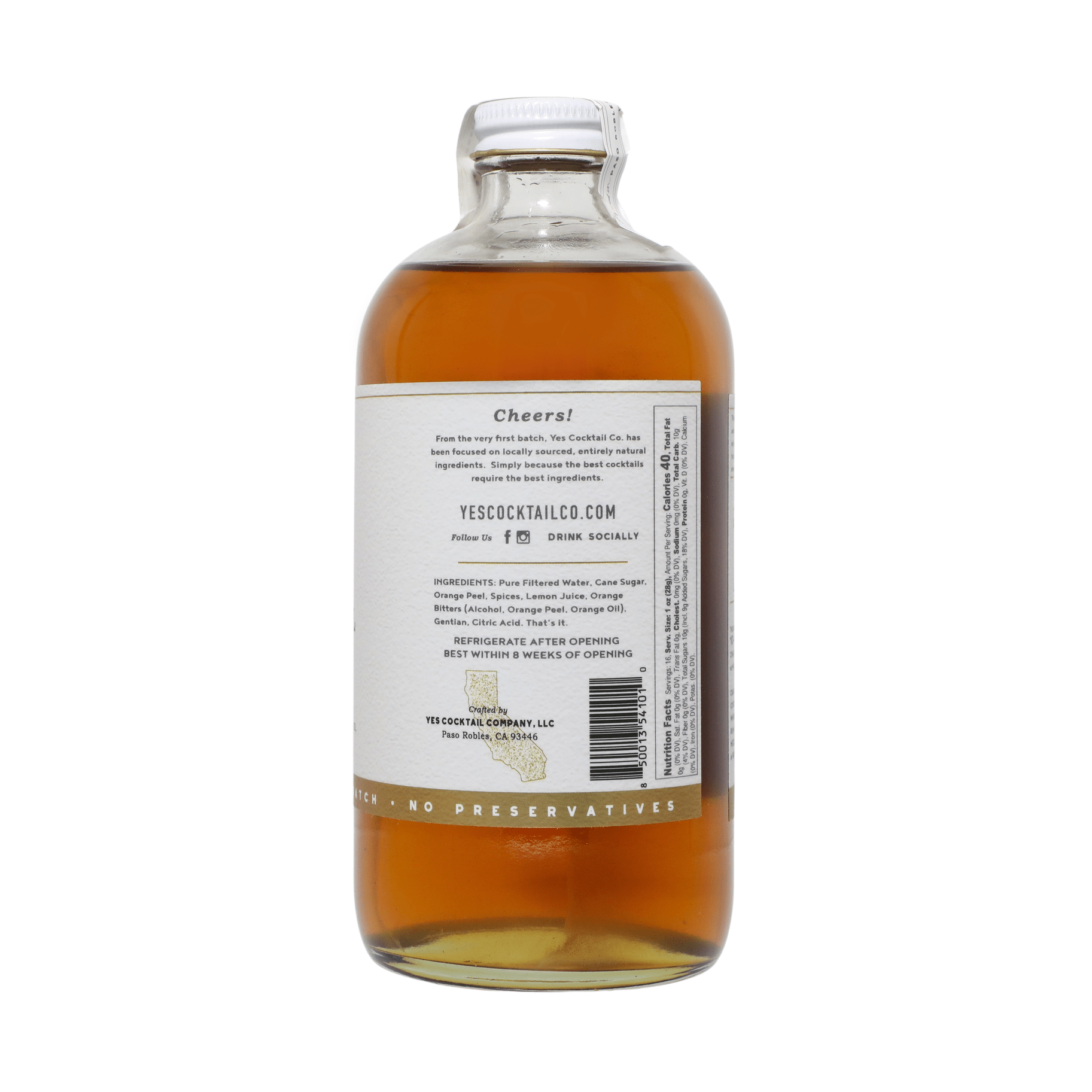 Orange Peel and Bitter Cocktail Mixer - DIGS