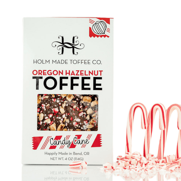 Oregon Hazelnut Toffee: Candy Cane - DIGS