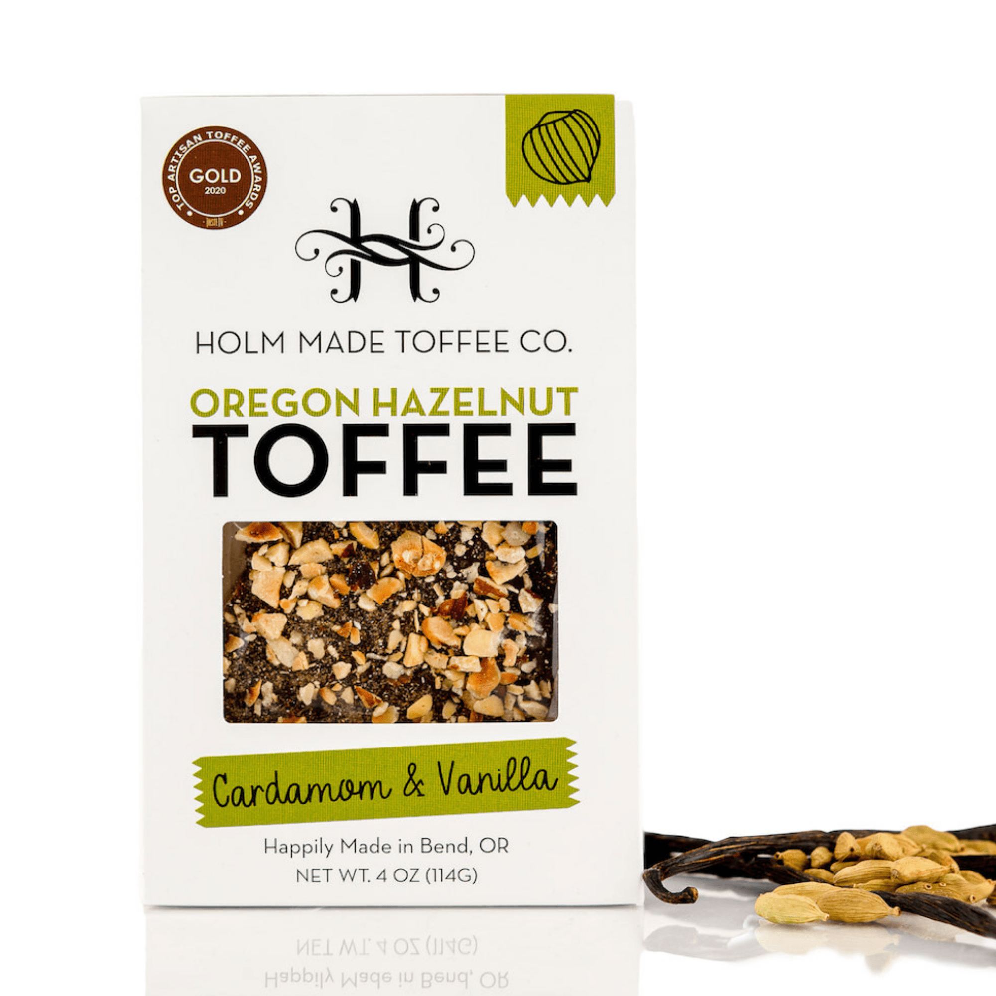 Oregon Hazelnut Toffee: Cardamom And Vanilla - DIGS