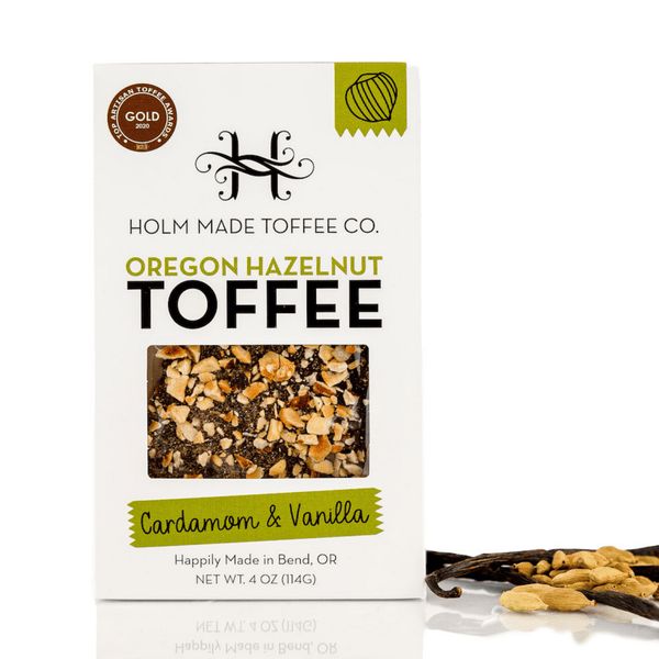 Oregon Hazelnut Toffee: Cardamom And Vanilla - DIGS