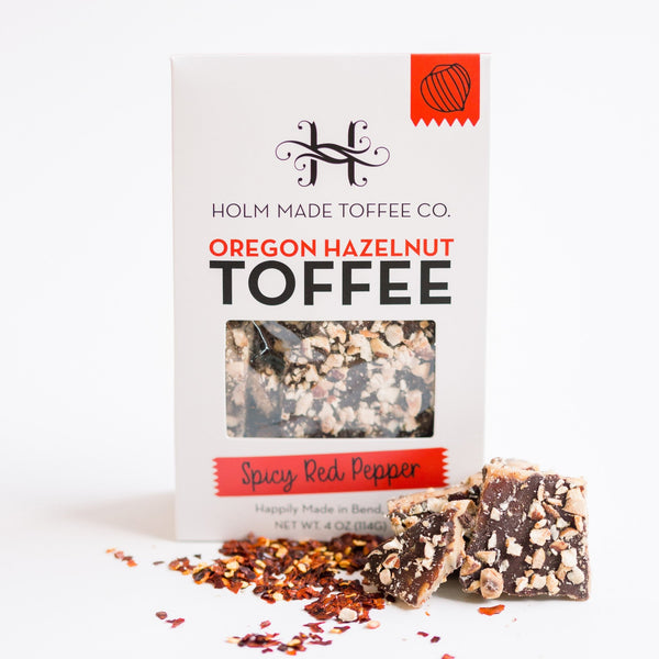Oregon Hazelnut Toffee: Spicy Red Pepper - DIGS