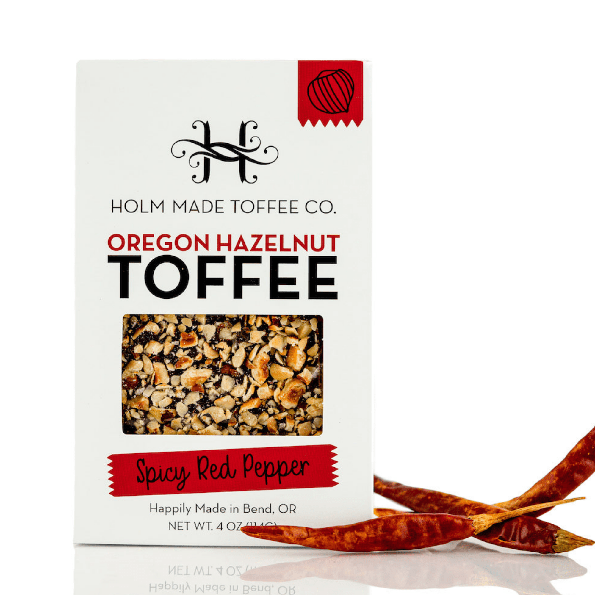 Oregon Hazelnut Toffee: Spicy Red Pepper - DIGS
