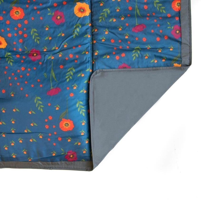 Outdoor Blanket: Midnight Poppy - DIGS