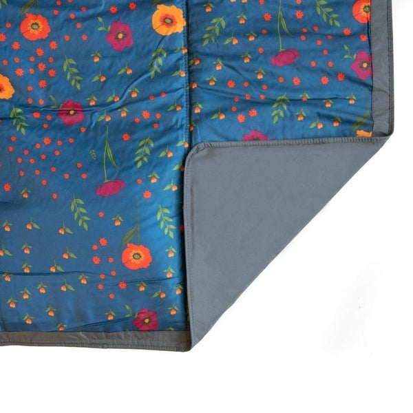 Outdoor Blanket: Midnight Poppy - DIGS
