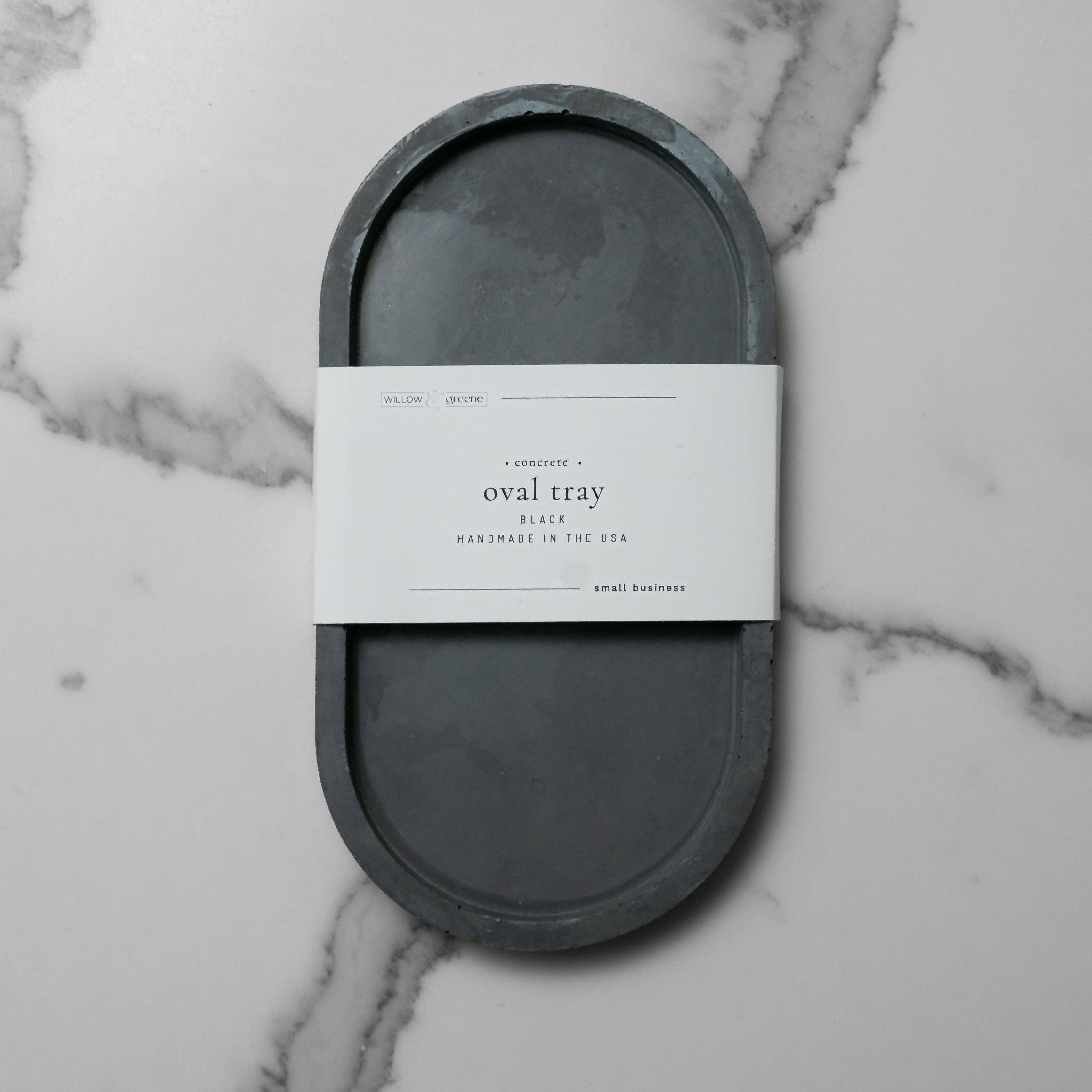 Oval Concrete Tray - DIGS