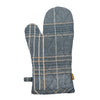 Oven Glove: Textured Check Blueberry - DIGS