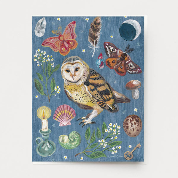 Owl Night Card - DIGS