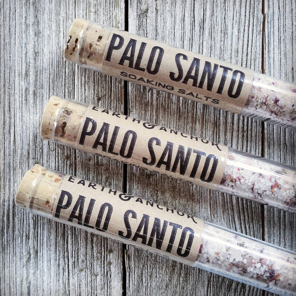 Palo Santo Bath Salt Tube - DIGS