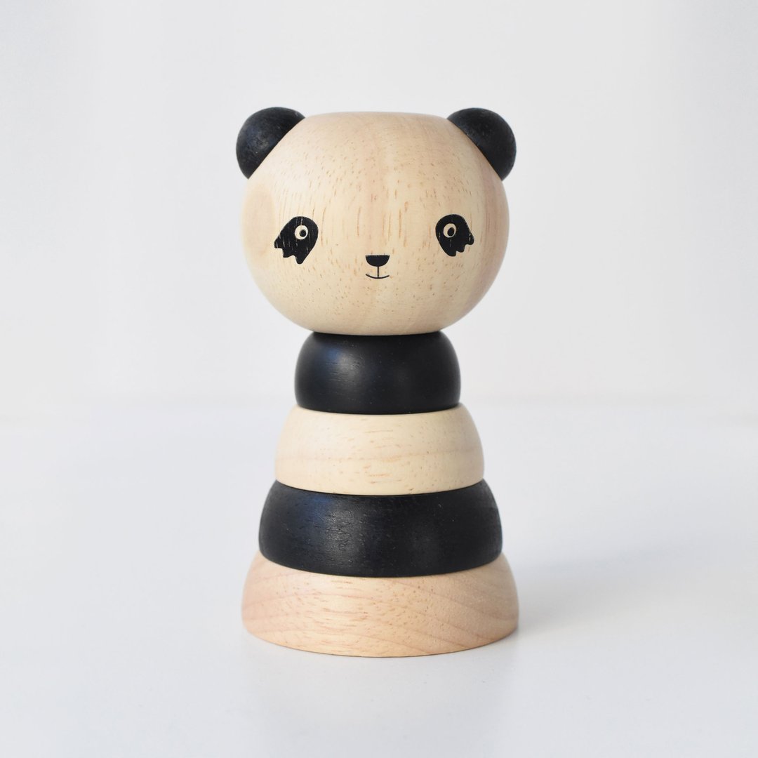 Wood Stacker: Panda