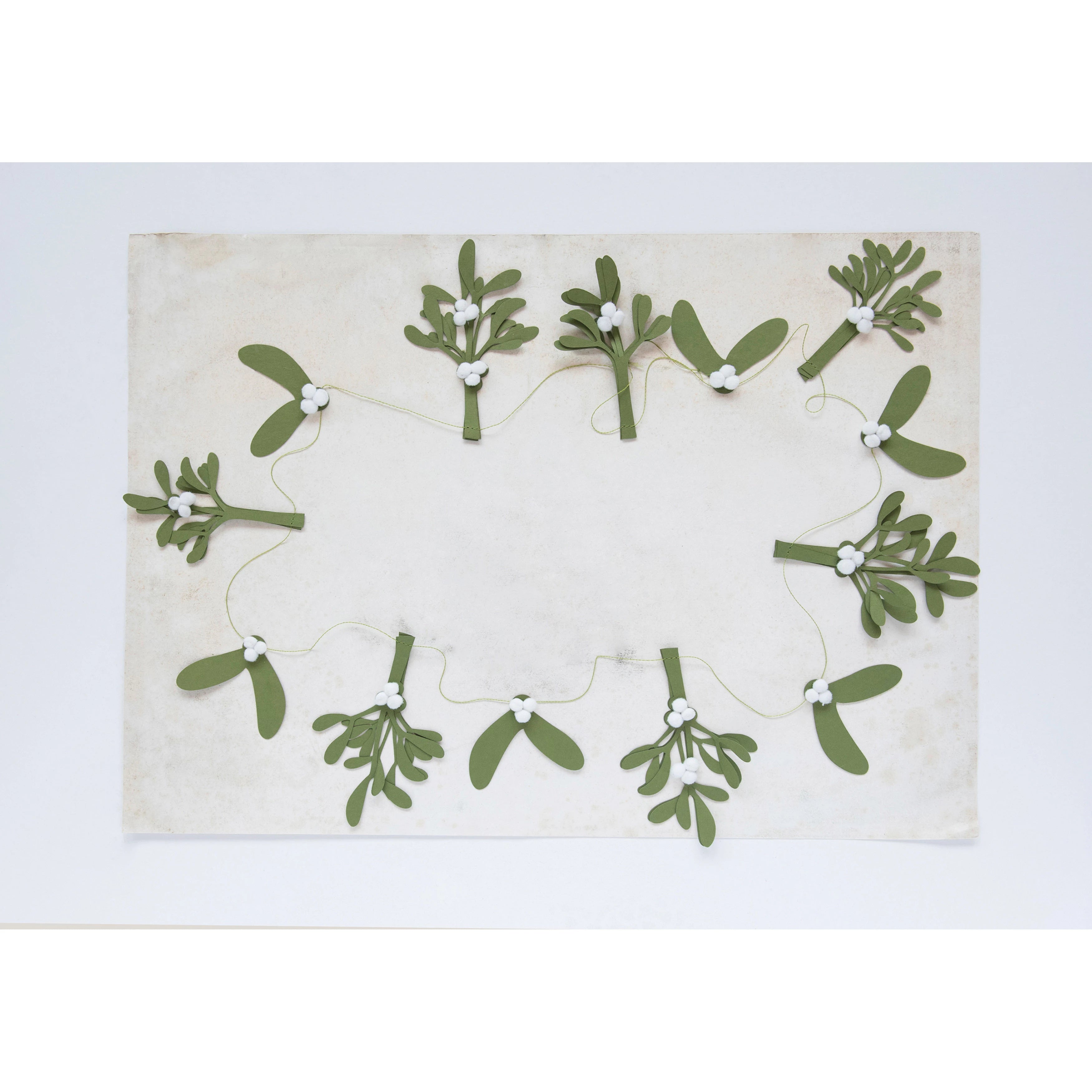 Paper Mistletoe Garland - DIGS