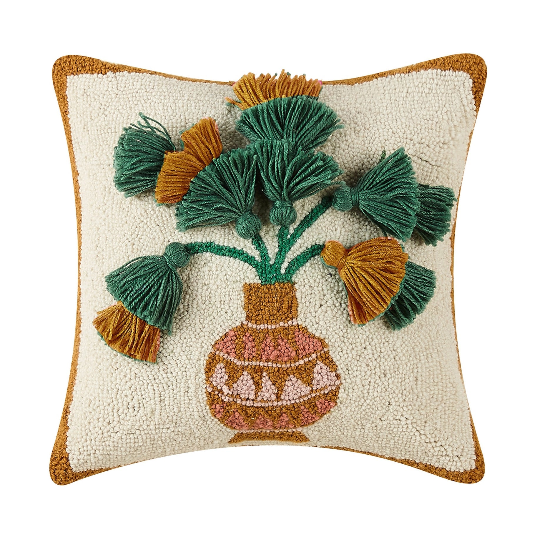 Papyrus Tassels Hook Pillow - DIGS