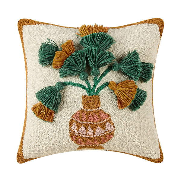 Papyrus Tassels Hook Pillow - DIGS