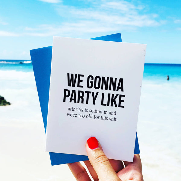 Party Like it's Your Birthday Card - DIGS