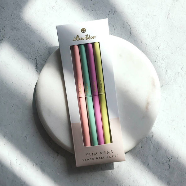 Pastel Brights Slim Pen Collection - DIGS