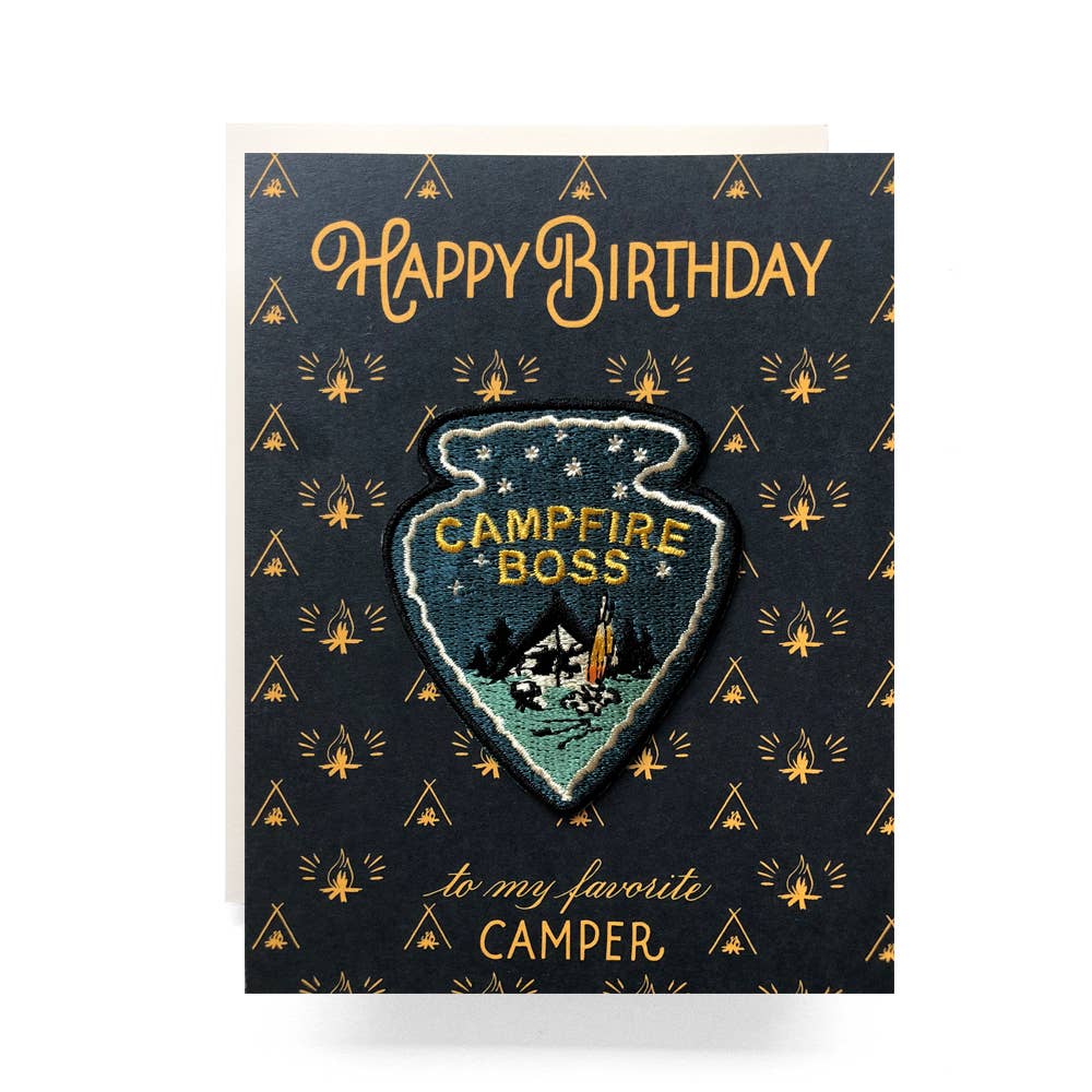 Patch & Card: Campfire Boss - DIGS