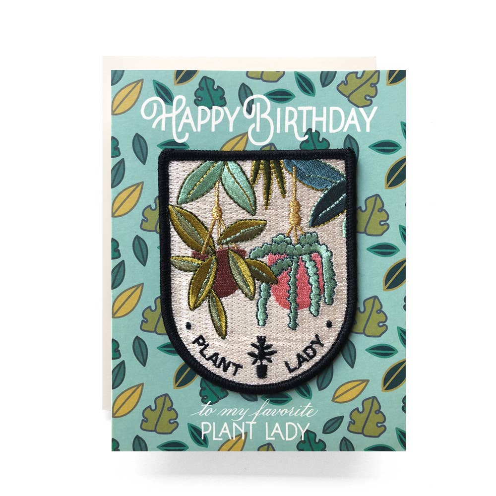 Patch & Card: Plant Lady - DIGS