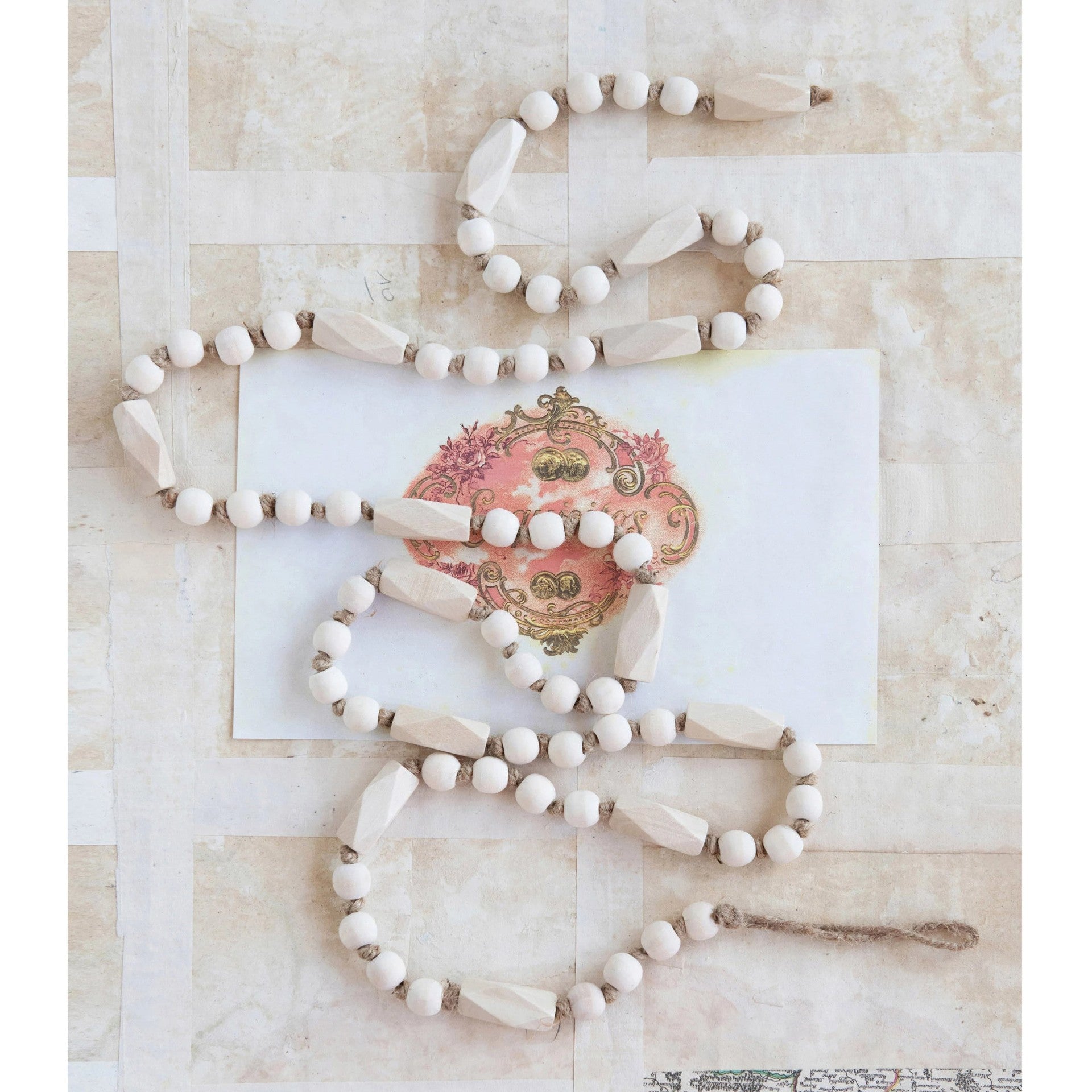 Paulownia Beads Garland - DIGS