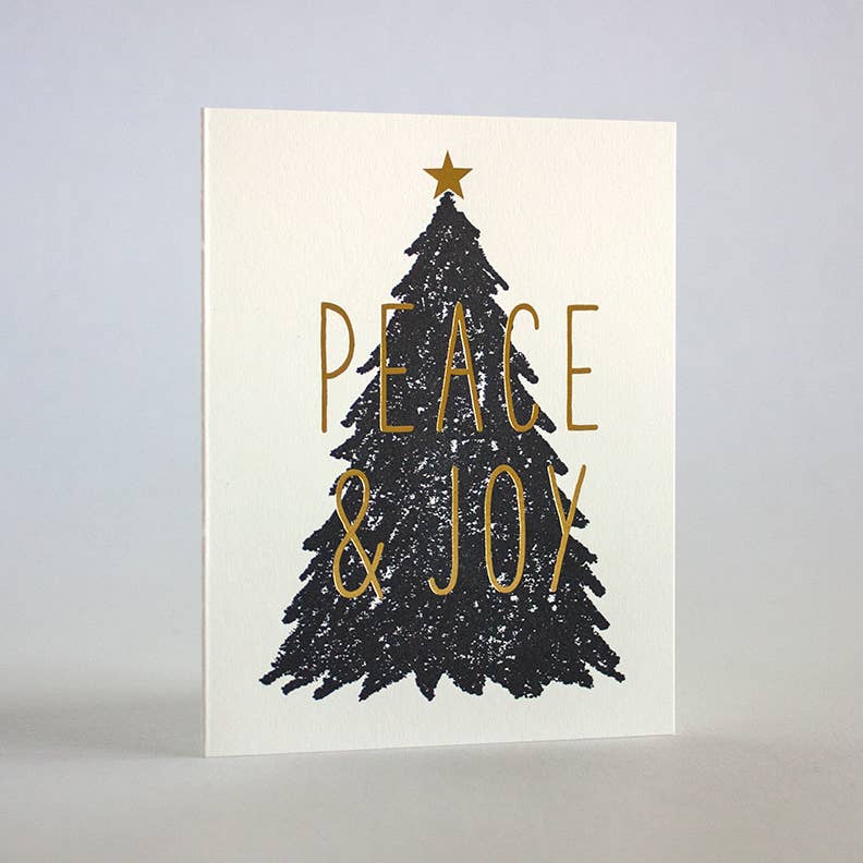 Peace & Joy Tree Card Boxed Set - DIGS