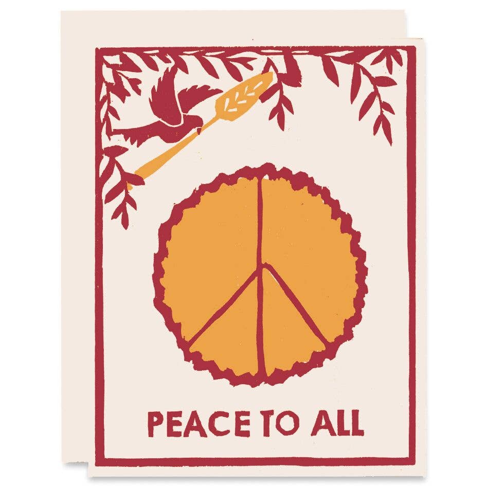 Peace of Pie Holiday Card - DIGS