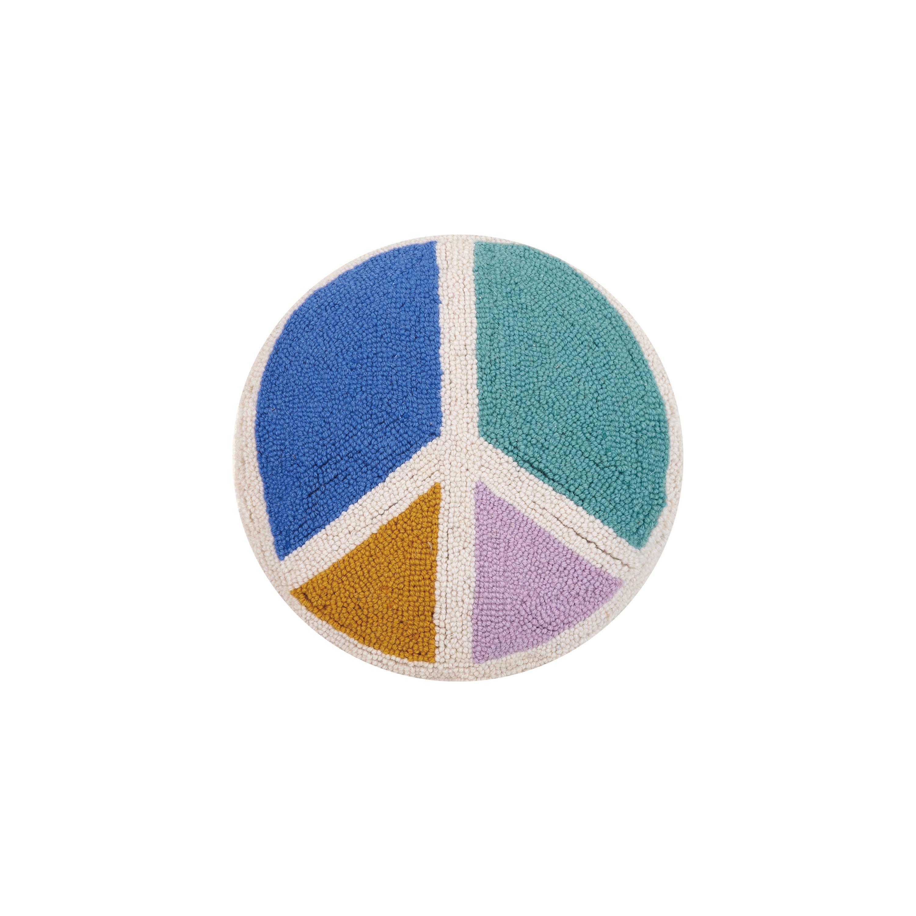 Peace Shaped Hook Pillow - DIGS