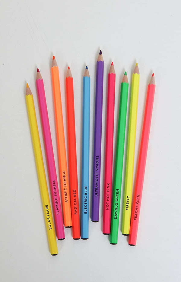 Bright Ideas Neon Colored Pencils - DIGS