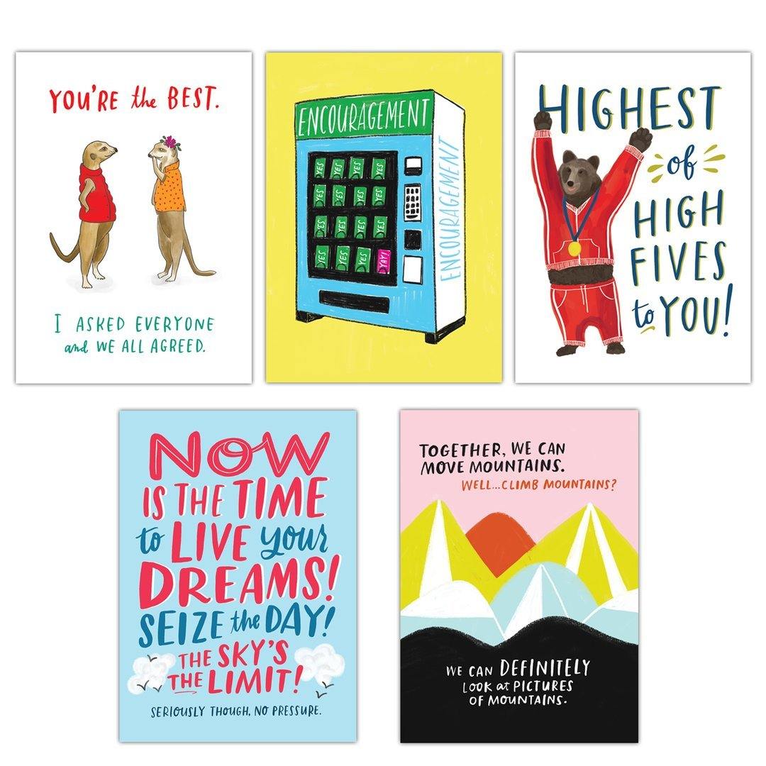 Pep Talk Postcard Book - DIGS