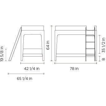 Perch Twin Lower Bed - DIGS