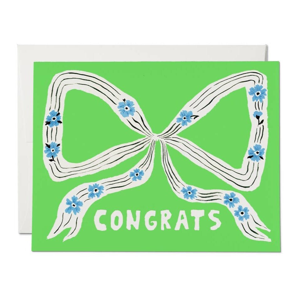 Perfect Bow Congrats Card - DIGS