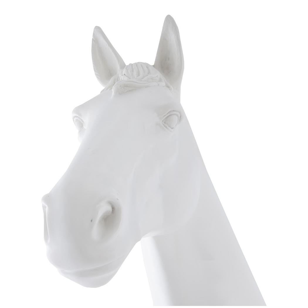 resin horse sculpture head