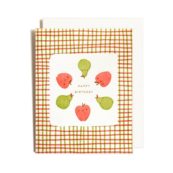 Picnic Fruits Birthday Card - DIGS