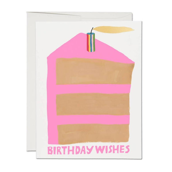 Piece Of Cake Birthday Card - DIGS