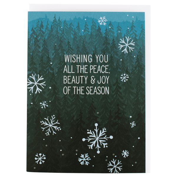 Pine Forest Holiday Card Box Set - DIGS