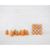 Pinecone Tealight Set: Honey - DIGS