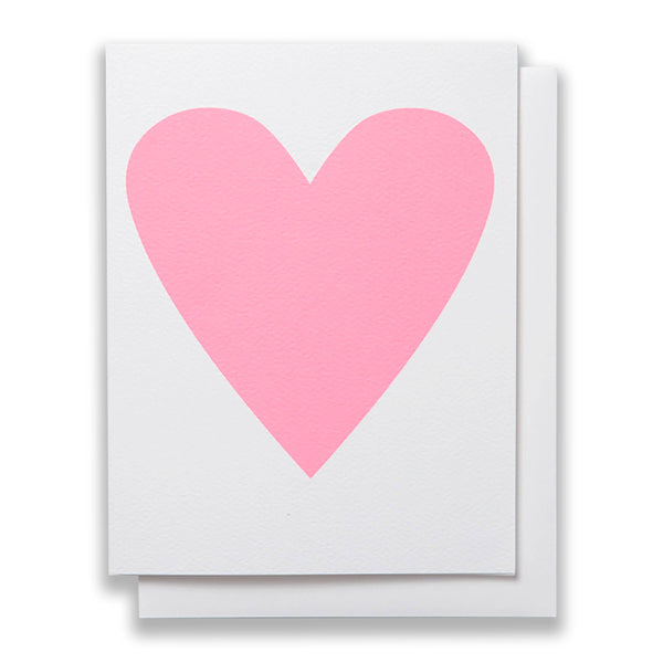 Pink Heart Love Card - DIGS