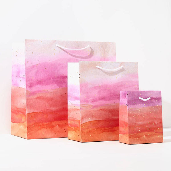 Pink Watercolor Gift Bag - DIGS