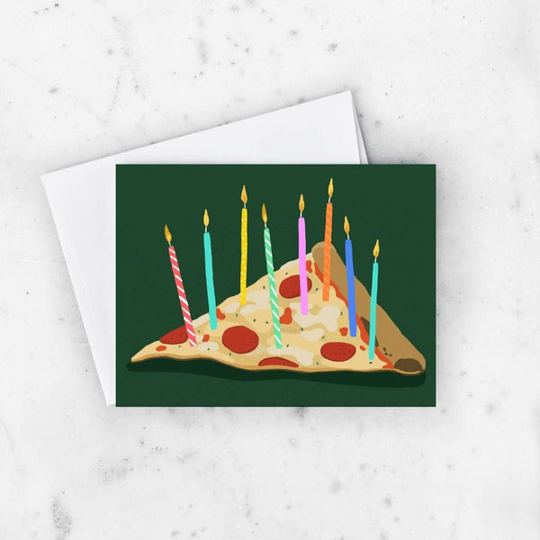 Pizza Birthday Card - DIGS