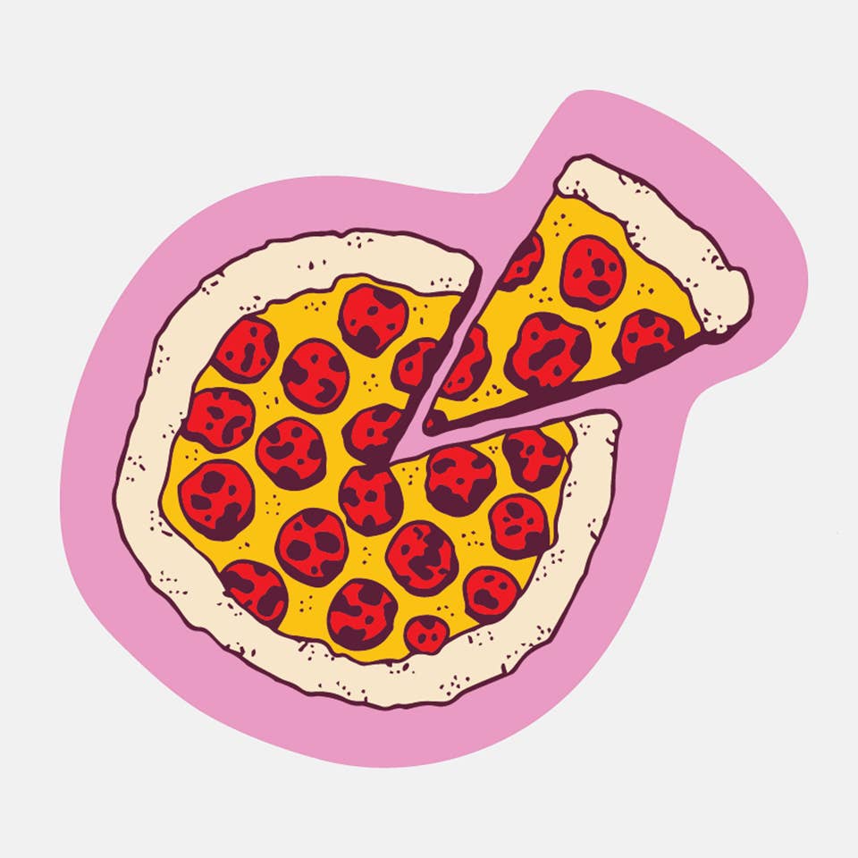 Pizza Sticker - DIGS