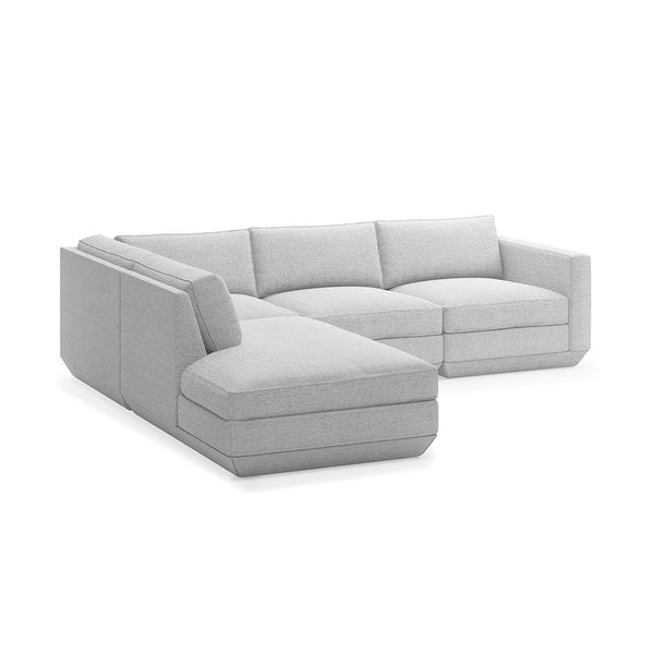 Podium 4 Piece Lounge Sectional A - DIGS