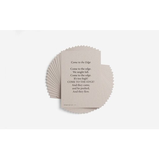 Poems Card Set - DIGS