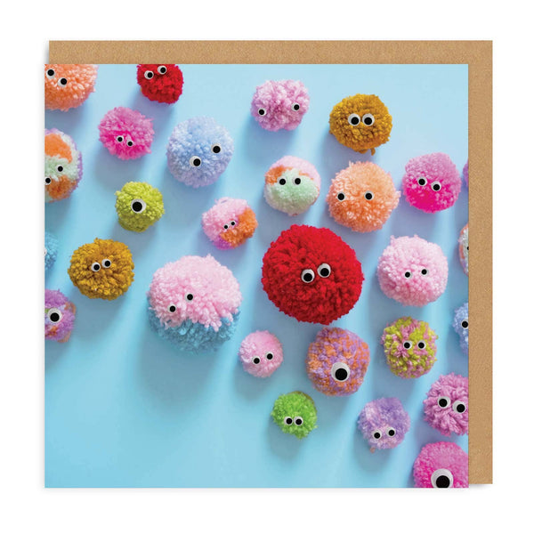 Pom Pom Friends Card - DIGS