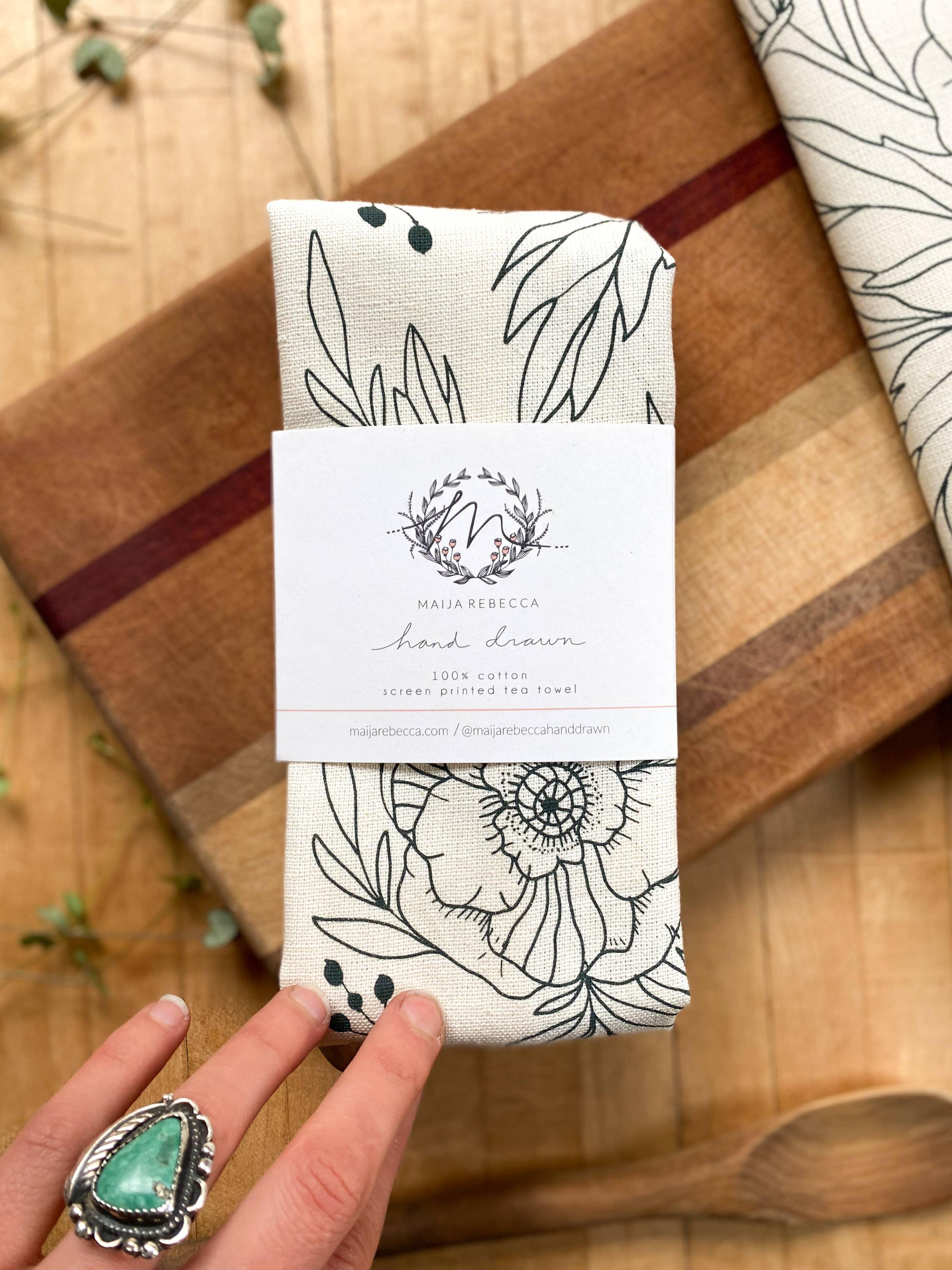 Poppy Dreams Tea Towel - DIGS