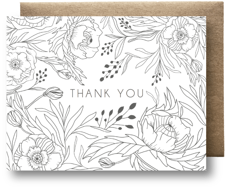 Poppy Dreams Thank You - DIGS