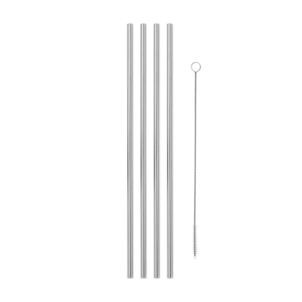 Porter 10" Metal Straws Set/4 - DIGS