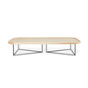 Porter Coffee Table, Rectangle, Blonde Ash - DIGS