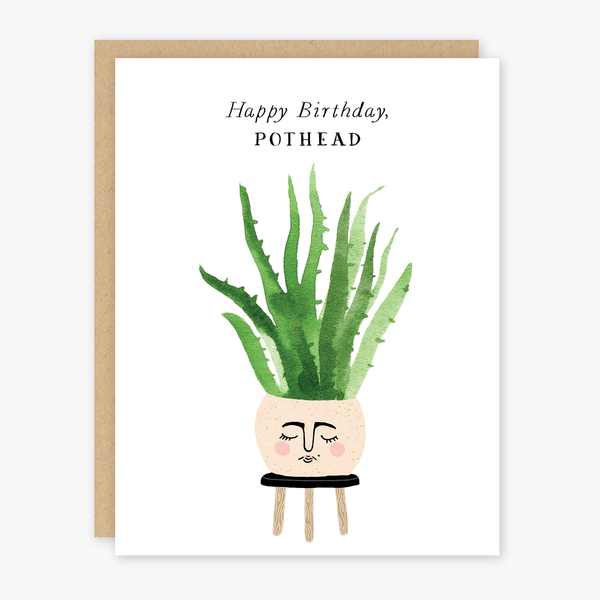 Pothead Birthday Card - DIGS